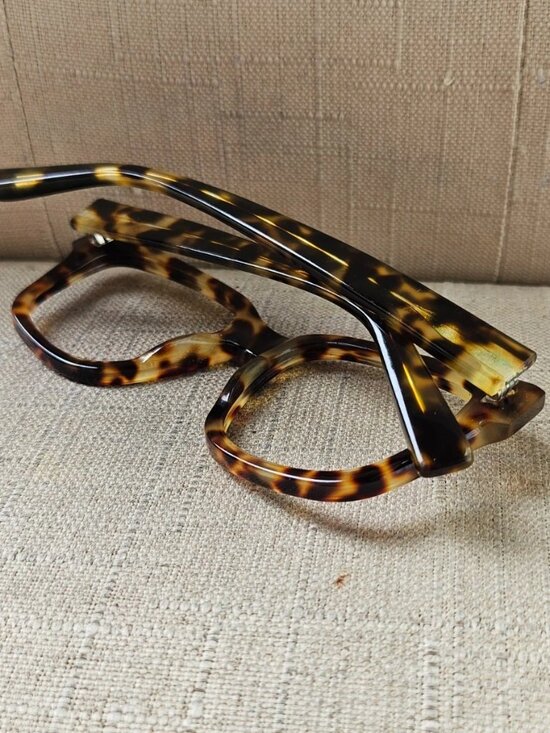 Warby Parker Eyeglasses Frame Brown Tortoise EVERETT 235 Eyewear Glasses Frame main image 9